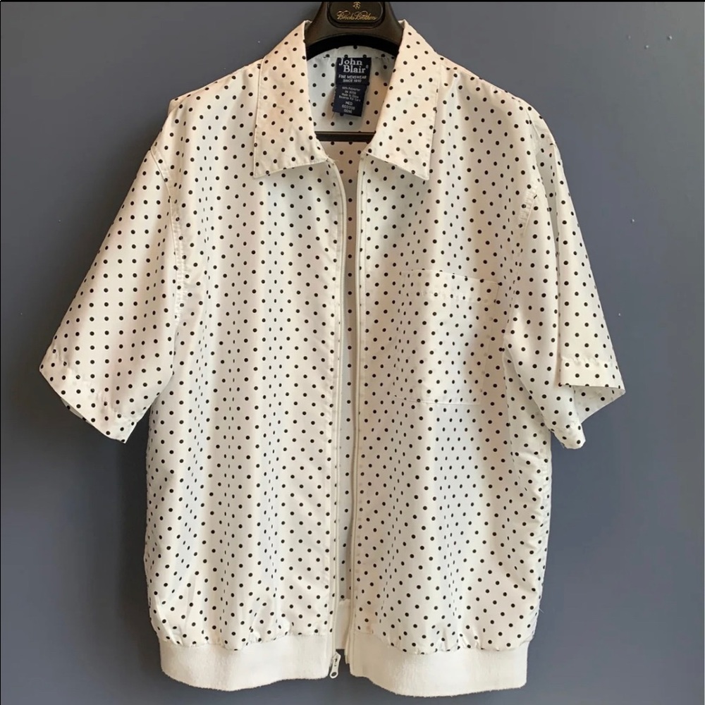 Vintage Retro John Blair Polkadot Jacket
